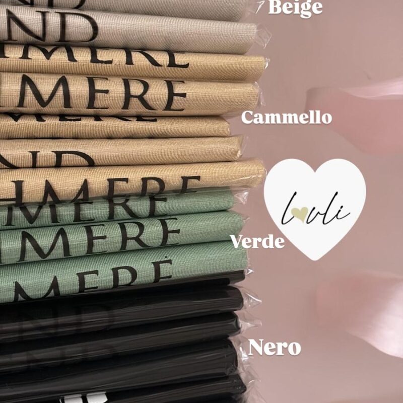 LOVLINE CASHMERINE ๐คSCOLLO DOLCE