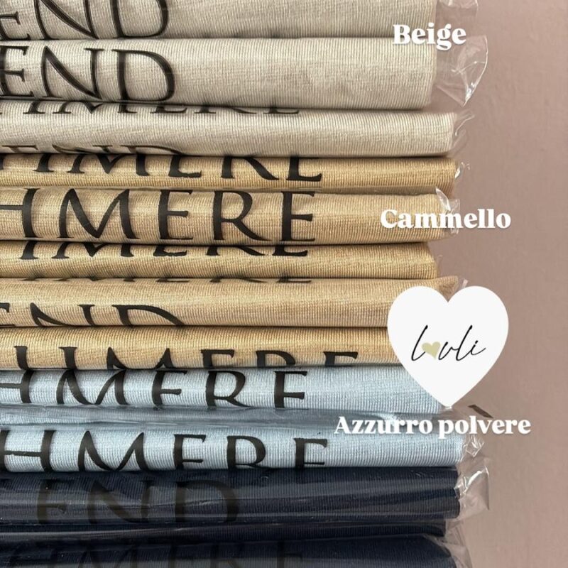LOVLINE CASHMERINE ๐คSCOLLO DOLCE
